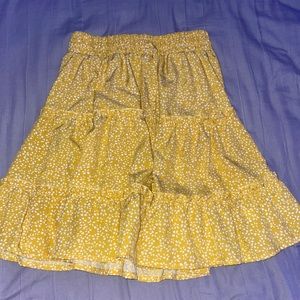 Yellow Skirt,Medium